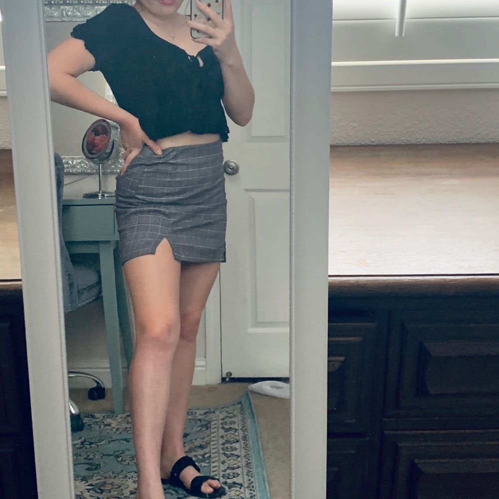 Ivy and main plaid skirt